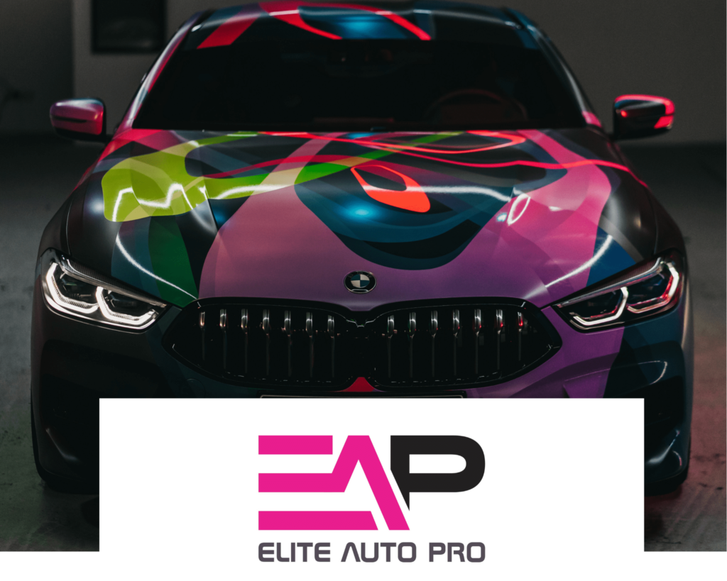 Where To Get Vinyl Wrap Services in Colorado Springs? Elite Auto PRO Colorado Springs - Ceramic Coatings, KAVACA Paint Protection Film (PPF), Ceramic IR Window Tinting Films, Car Wraps and Auto Graphics. Contact us today to learn more about our KAVACA PPF also comes with a 12-year warranty, which is one of the longest warranties in the industry or our Custom Vinyl Wrap services! Call us at 719-375-1252 or visit us at 384 Garden of the Gods Rd, Suite 102, Colorado Springs, CO 80907.