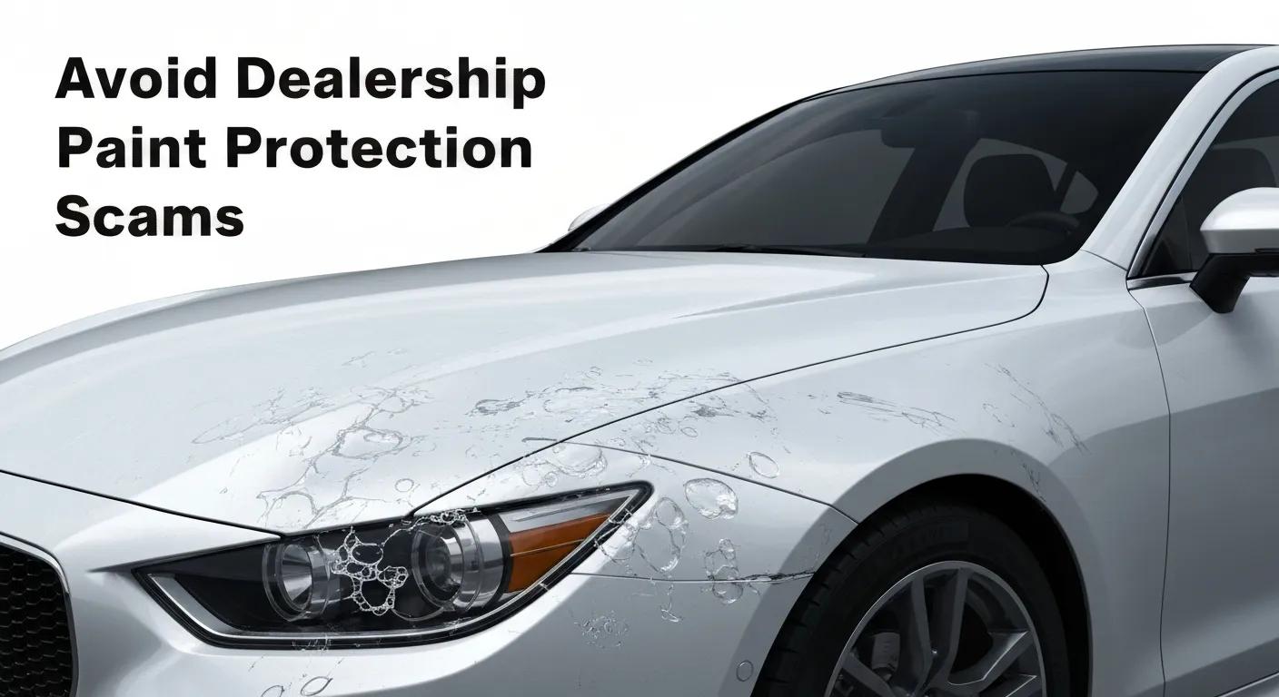 Avoid Dealership Paint Protection Scams